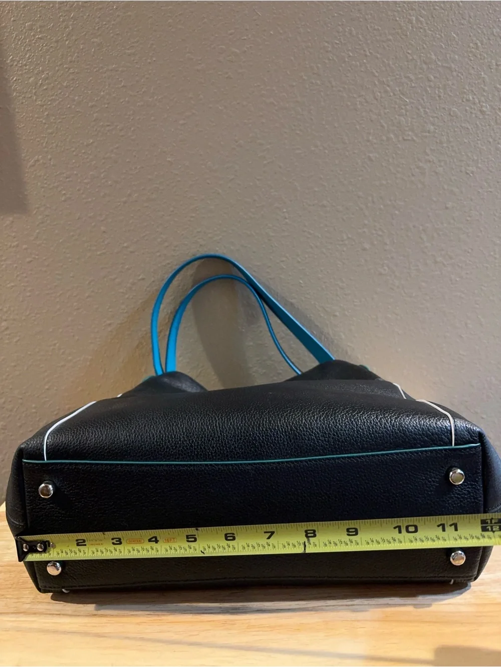 Coach Edie Pebble Leather Shoulder Bag with Turn Lock